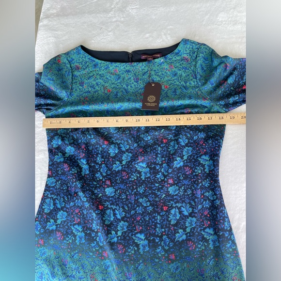 Marchesa Voyage Degrade Floral shift Dress - Picture 7 of 10